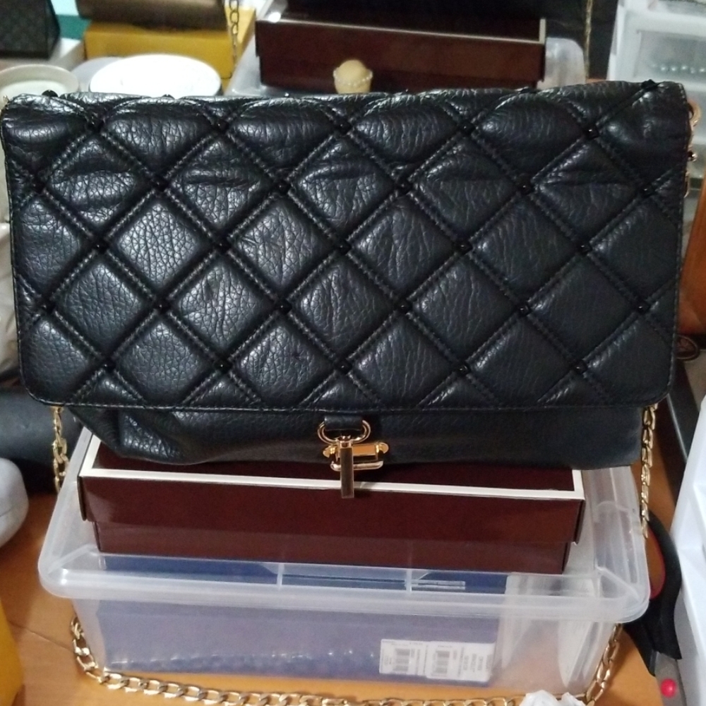 Deux lux black purse